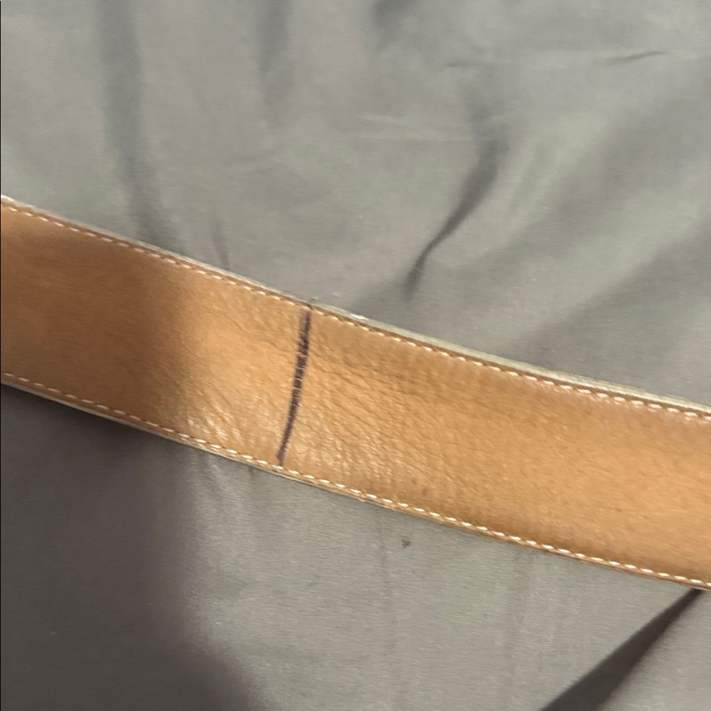 Authentic Louis Vuitton Leather Belt - Picture 7 of 10